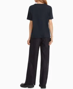 Marccain Sport T-Shirt Vs 48.20 J19 Midden Blauw*Dames T-Shirts & Tops