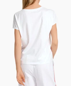 Marccain Sport T-Shirt Ws 48.58 J98 Wit*Dames T-Shirts & Tops