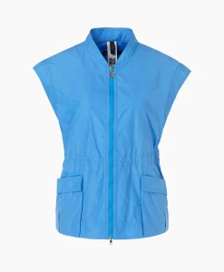 Marccain Sport Vest Ws 37.03 W47 Donker Blauw*Dames Vesten