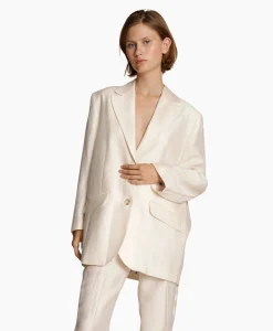 Munthe Blazer Manchester Ecru*Dames Blazers