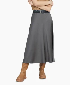 Munthe Midi Rok Babe Groen*Dames Rokken