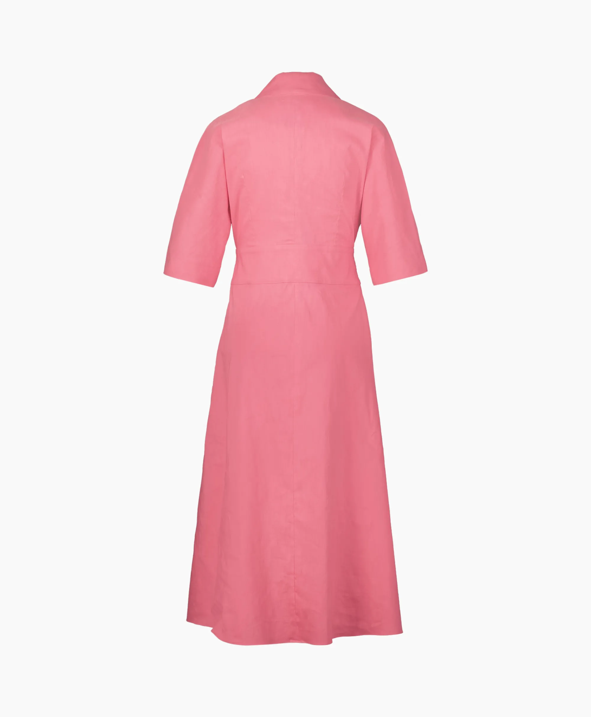 Natan Midi Jurk Akim-N1Ca02 Rose*Dames Jurken