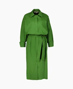 Natan Midi Jurk Arima-N1Ca02 Groen*Dames Jurken