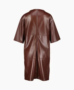 Natan Mini Jurk Velcro2-J8Ltx03 Bruin*Dames Jurken