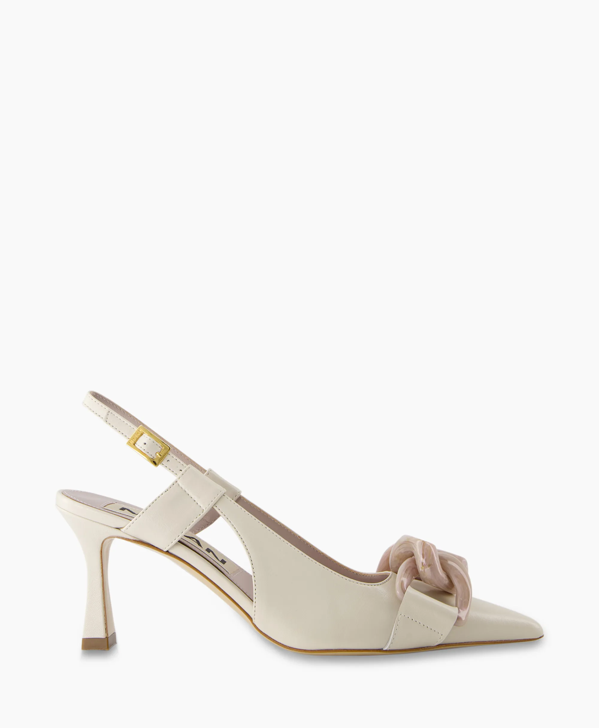 Natan Schoenen Pump Nappa C735 + Fb. Lartigiana Tm24174/V1 Nudeecru*Dames Pumps