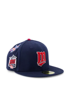 New Era Pet Coops 59Fifty Minnesota Donker Blauw*Heren Petten