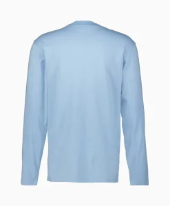 Nn07 Longsleeve Adam Donker Blauw*Heren T-Shirts