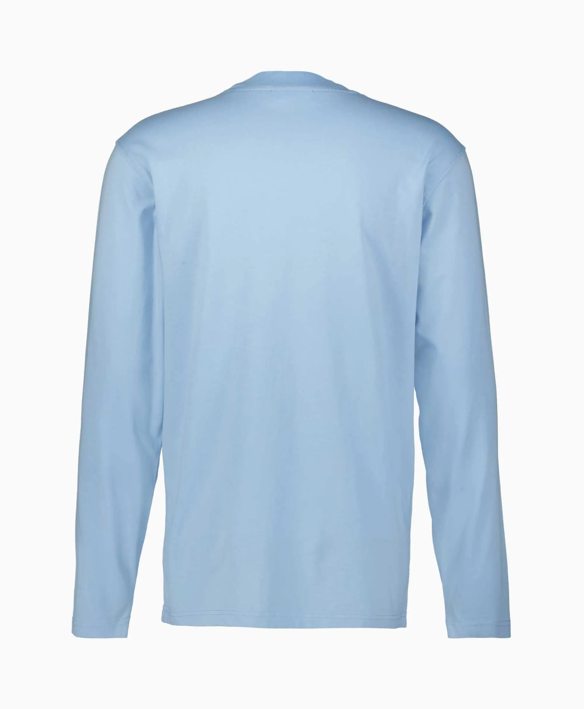 Nn07 Longsleeve Adam Donker Blauw*Heren T-Shirts