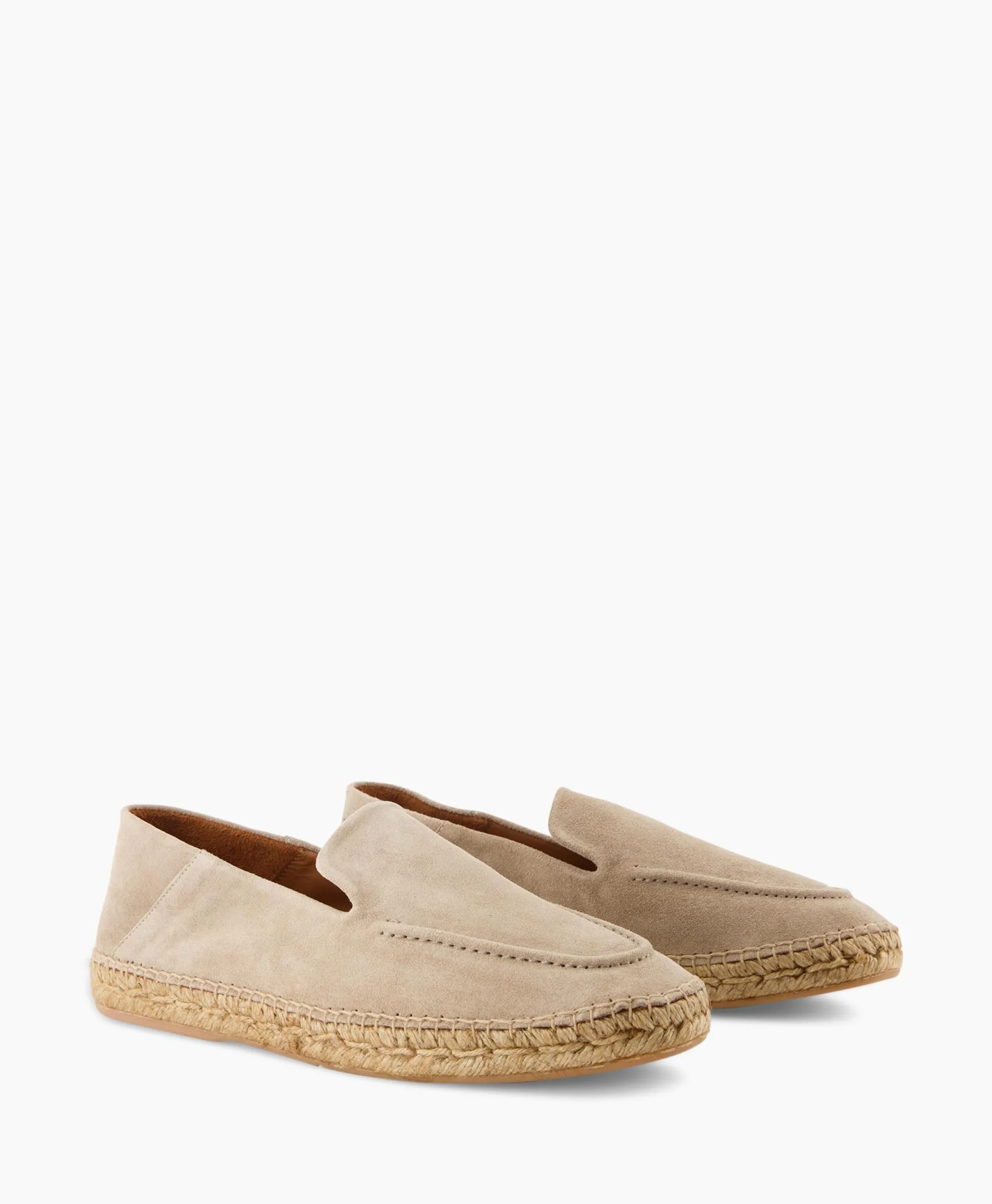 Nubikk Espadrille Mr Sanchez Taupe*Heren Instappers