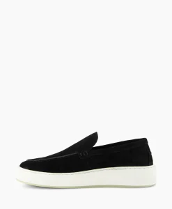 Nubikk Loafer Jiro Mio Zwart*Heren Instappers