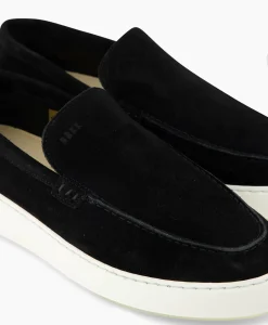 Nubikk Loafer Jiro Mio Zwart*Heren Instappers