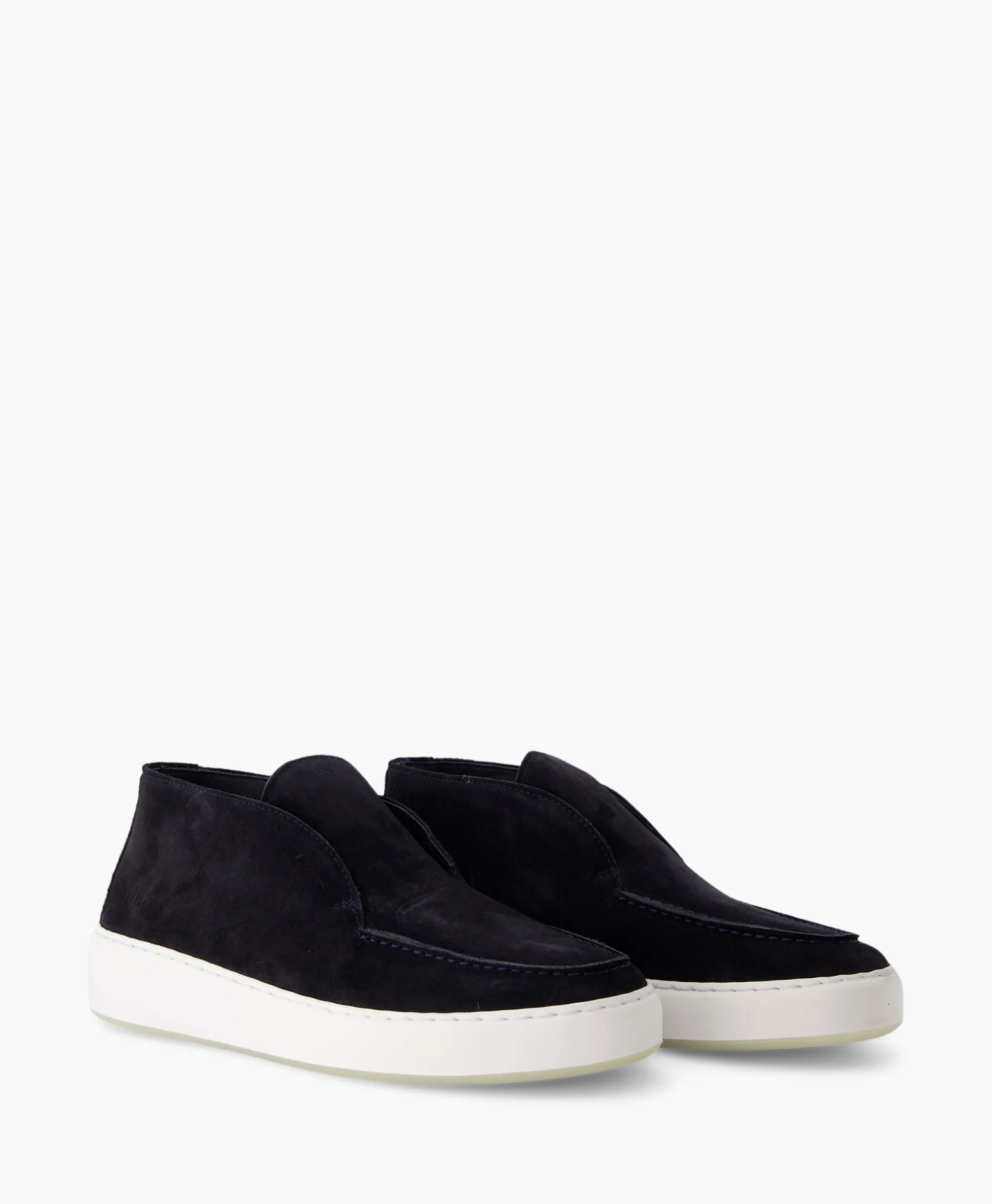 Nubikk Loafer Jiro Suo Donker Blauw*Heren Instappers