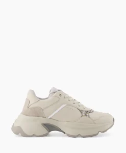 Nubikk Sneaker Ross Jaden Beige*Dames Sneakers