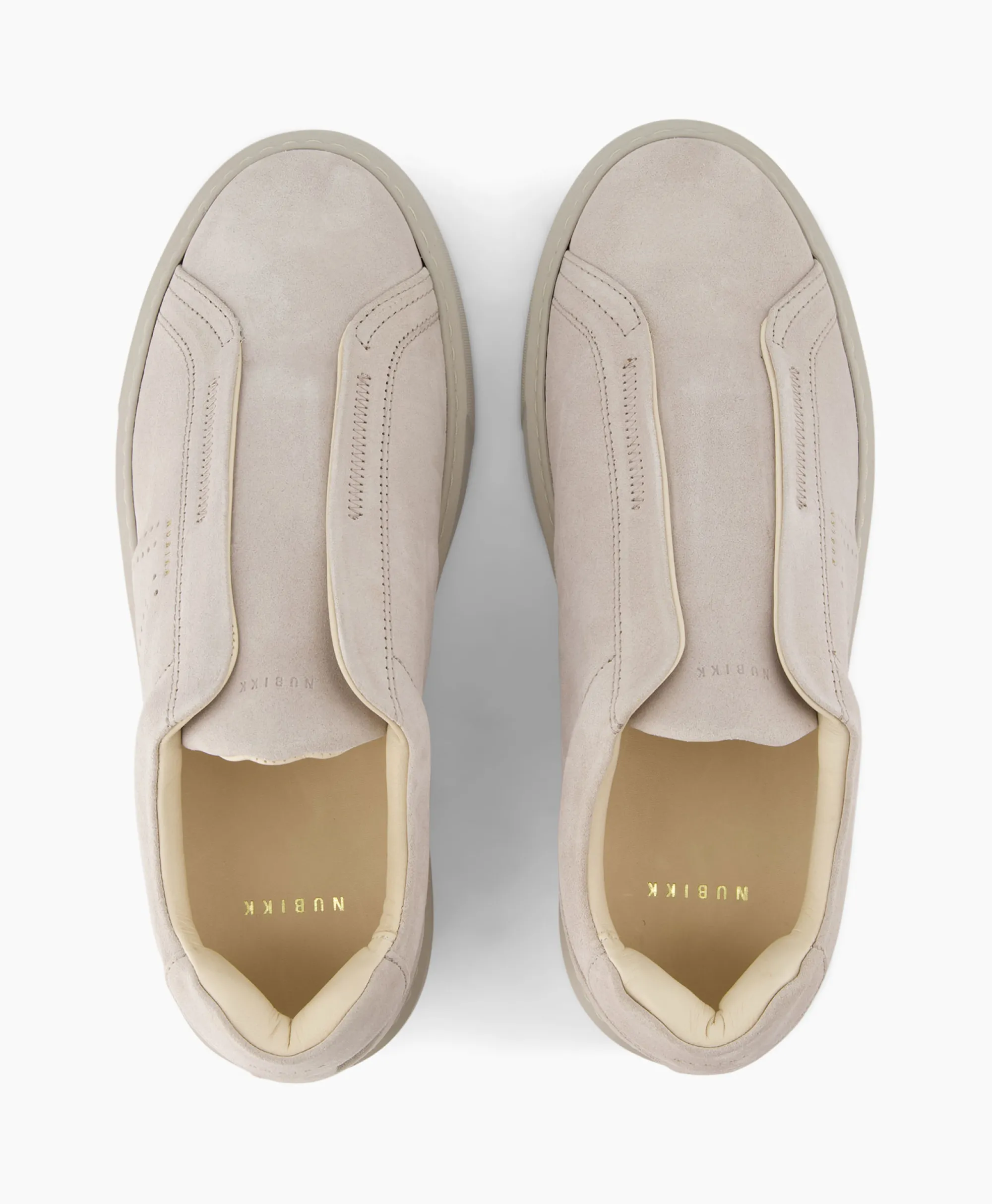 Nubikk Sneaker Vince Viggo Beige*Heren Sneakers