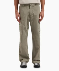 Olaf Hussein Cargobroek Nylon Cargo Grijs*Heren Broeken