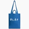 Olaf Hussein Shopper Tote Blauw*Heren Tassen