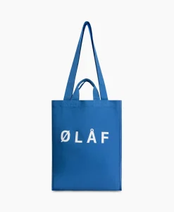 Olaf Hussein Shopper Tote Blauw*Heren Tassen