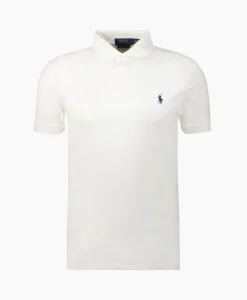 Ralph Lauren Polo Short Sleeve Knit Wit*Heren Polo's