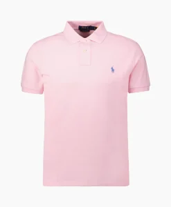 Ralph Lauren Polo Short Sleeve-Knit Rose*Heren Polo's