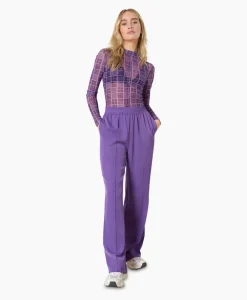 Refined Department Joggingbroek Dion Paars*Dames Broeken