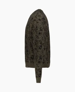 Represent Gebreide Trui Camo Groen*Heren Truien