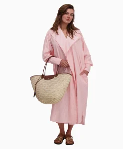 Sea Me Happy Maxi Jurk Penelope Woven Striped Rose*Dames Jurken