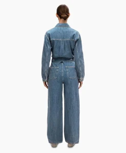 Selected Femme Jumpsuit Marley Ls Mid Blue Denim Jumpsui Jeans*Dames Jumpsuits