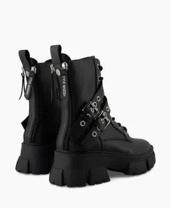 Steve Madden Enkellaars Traction Zwart*Dames Laarzen