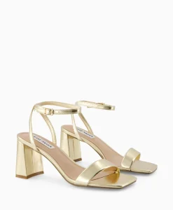 Steve Madden Sandaal Met Hak Luxe Goud*Dames Sandalen