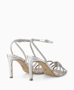 Steve Madden Sandaal Met Hak Kailyn-R Zilver*Dames Sandalen