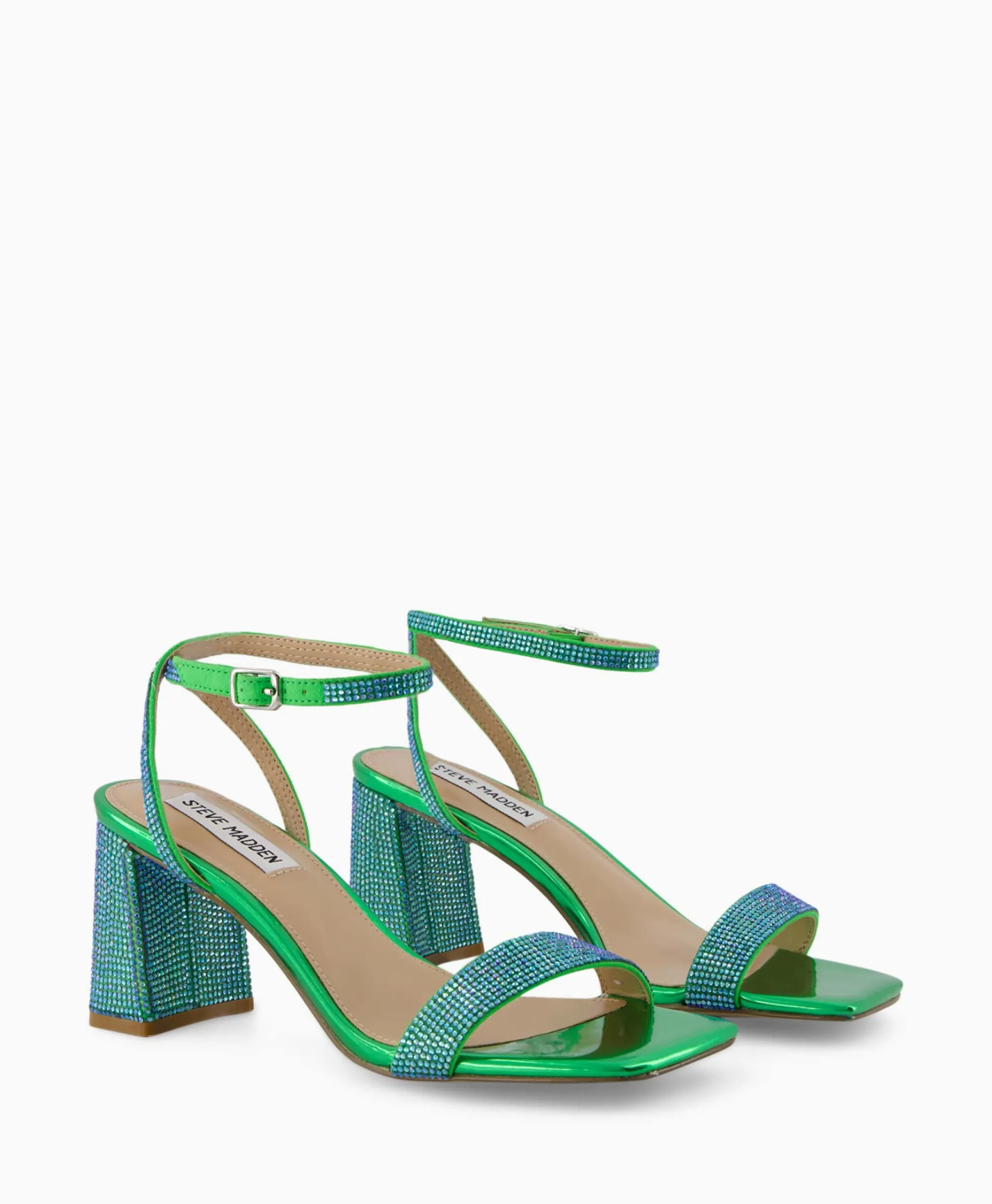 Steve Madden Sandaal Met Hak Luxe-R Blauw*Dames Sandalen