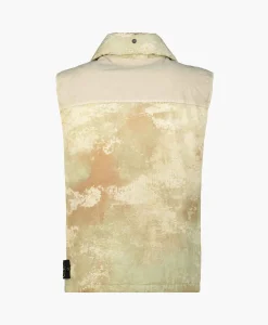 Stone Island Bodywarmer G06E1 Groen*Heren Jassen