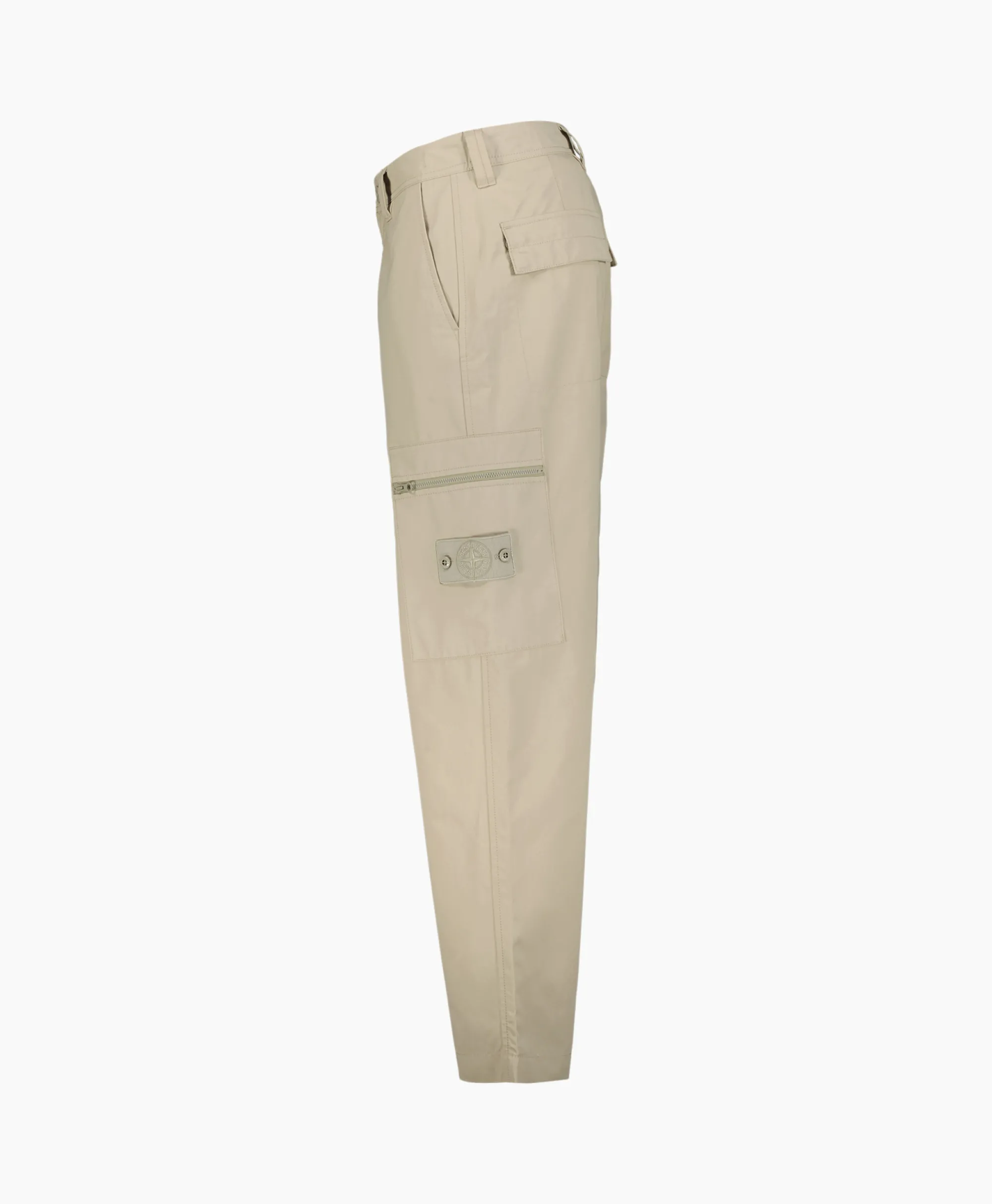 Stone Island Broek 319F1 Ghost Piece Beige*Heren Broeken