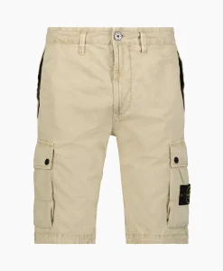 Stone Island Korte Broek L11Wa Beige*Heren Broeken