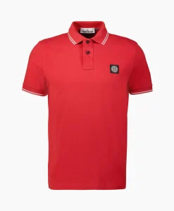 Stone Island Polo 2Sc18 Rood*Heren Polo's