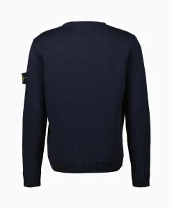 Stone Island Pullover 538B6 Donker Blauw*Heren Truien