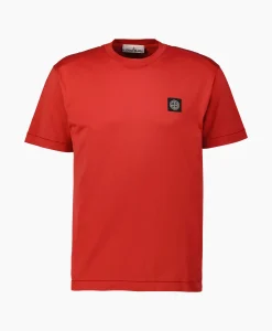 Stone Island T-Shirt 24113 Rood*Heren T-Shirts