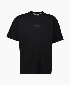 Stone Island T-Shirt 2Rce6 Zwart*Heren T-Shirts