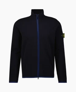 Stone Island Vest 503A1 Blauw*Heren Vesten