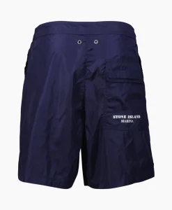 Stone Island Zwembroek B02X6 Donker Blauw*Heren Zwembroeken