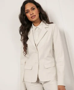 Studio Anneloes Blazer Bright Bonded Off White*Dames Blazers