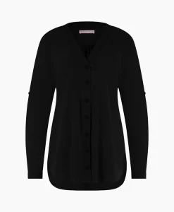 Studio Anneloes Blouse Evi Zwart*Dames Blouses