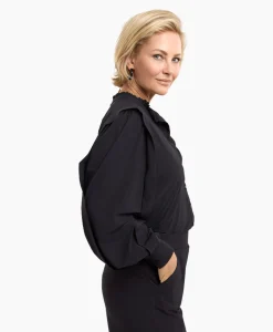 Studio Anneloes Blouse Nellie Zwart Dessin*Dames Blouses