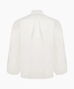 Studio Anneloes Blouse Shirley Poplin Wit*Dames Blouses