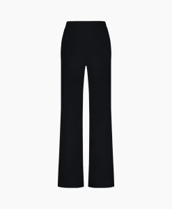 Studio Anneloes Broek Alex Bonded Mesh Trousers Zwart Dessin*Dames Broeken