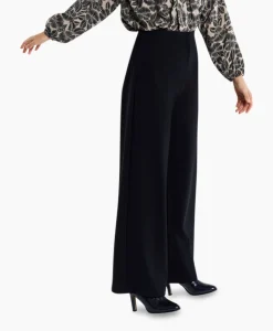 Studio Anneloes Broek Holly Bonded Trousers Donker Blauw*Dames Broeken