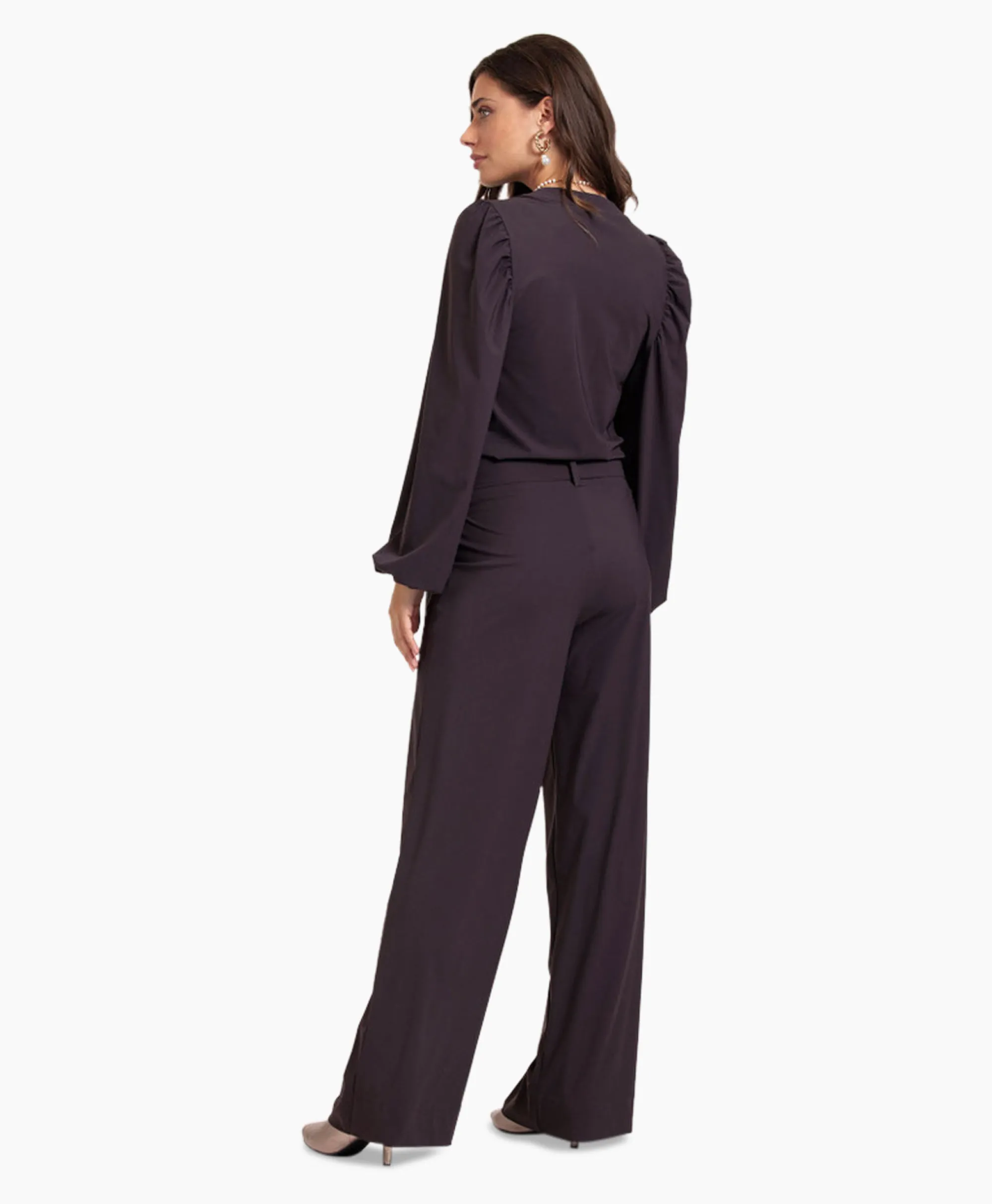 Studio Anneloes Jumpsuit Cherie Bruin*Dames Jumpsuits