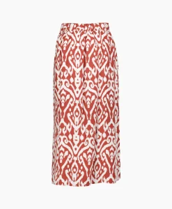 Studio Anneloes Rok Yfke Ornament Skirt Bruin Dessin*Dames Rokken