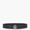 Studio Anneloes Tas Sa Elastic Stripe Belt Donker Blauw*Dames Riemen