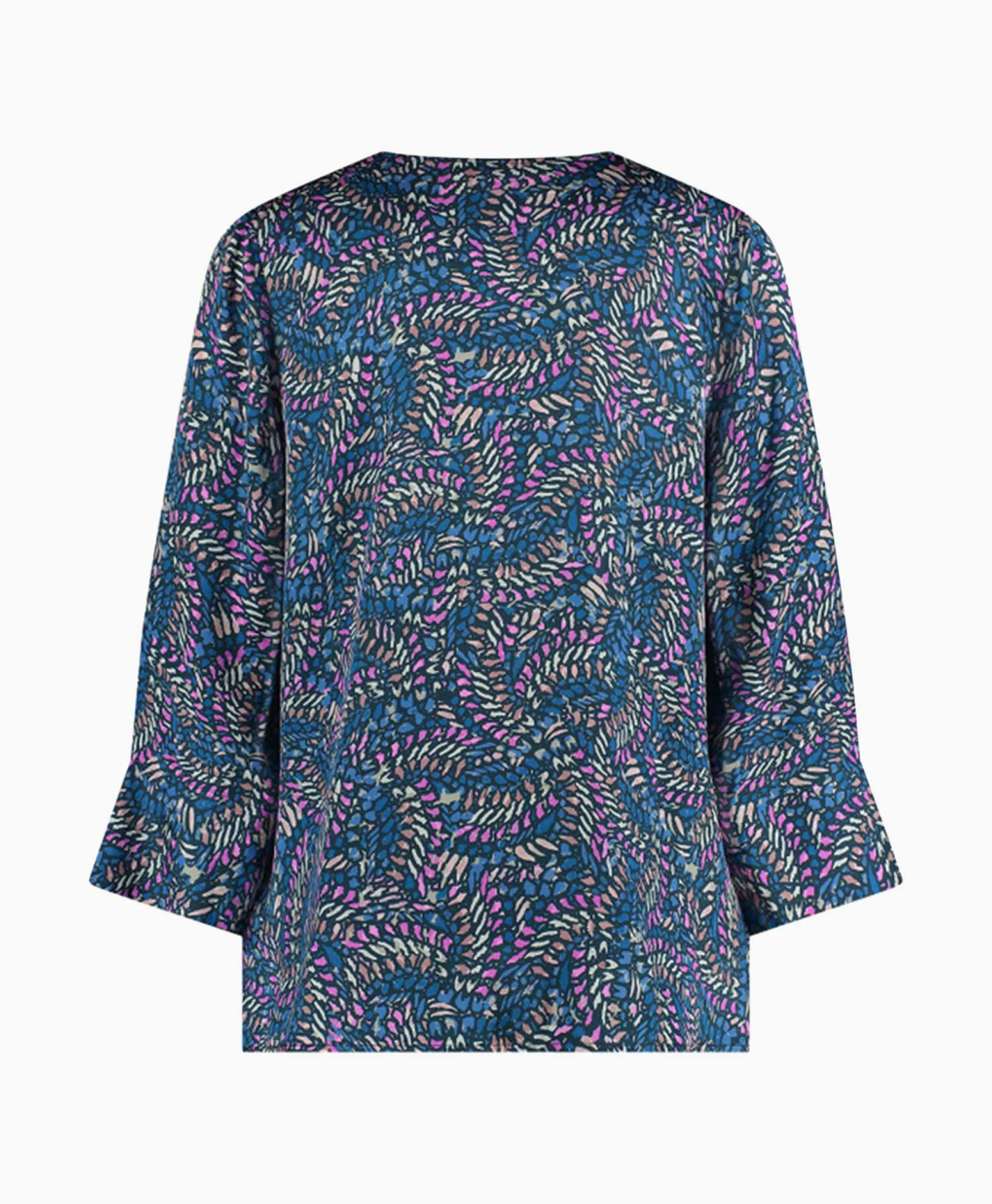 Studio Anneloes Top Arletta Satin Brench Combo L*Dames T-Shirts & Tops